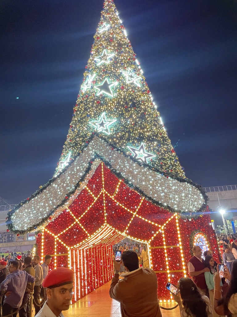giant christmas tree