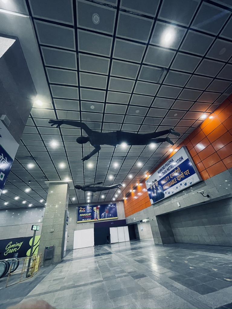 delhi metro art
