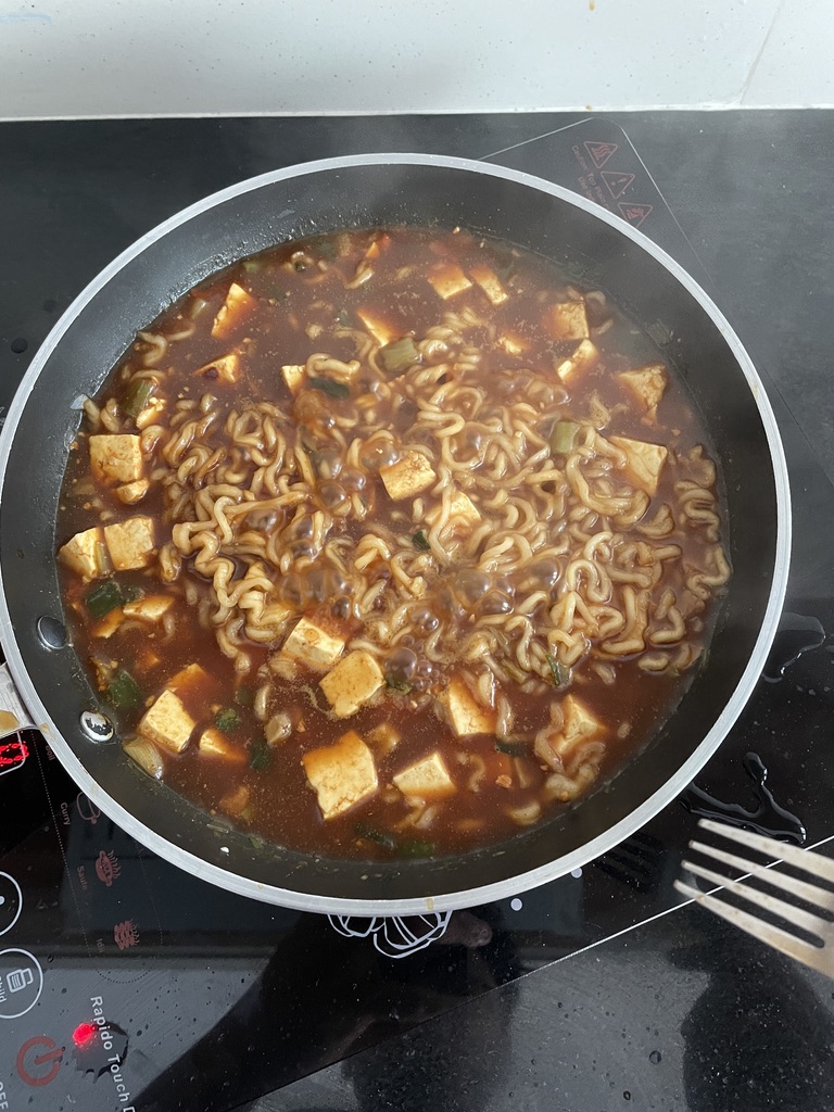 ramen with tofu